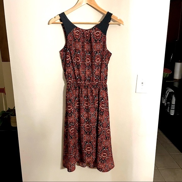 Athleta Red & Blue Dress, Size XXS - Picture 1 of 7